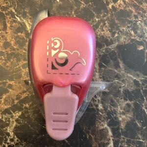 Pink Craft Paper Punch